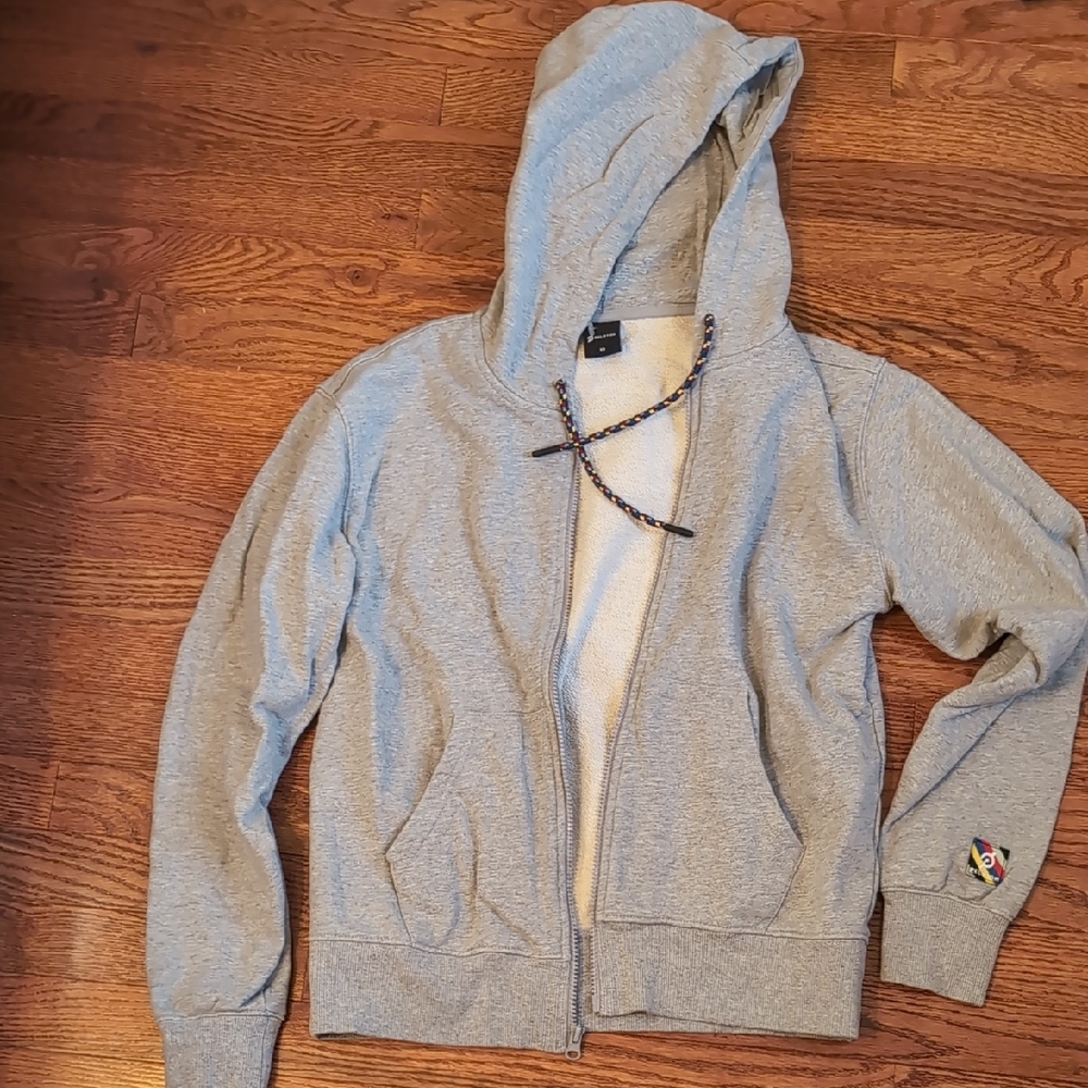 Peloton Heather Gray Athletic Hoodie